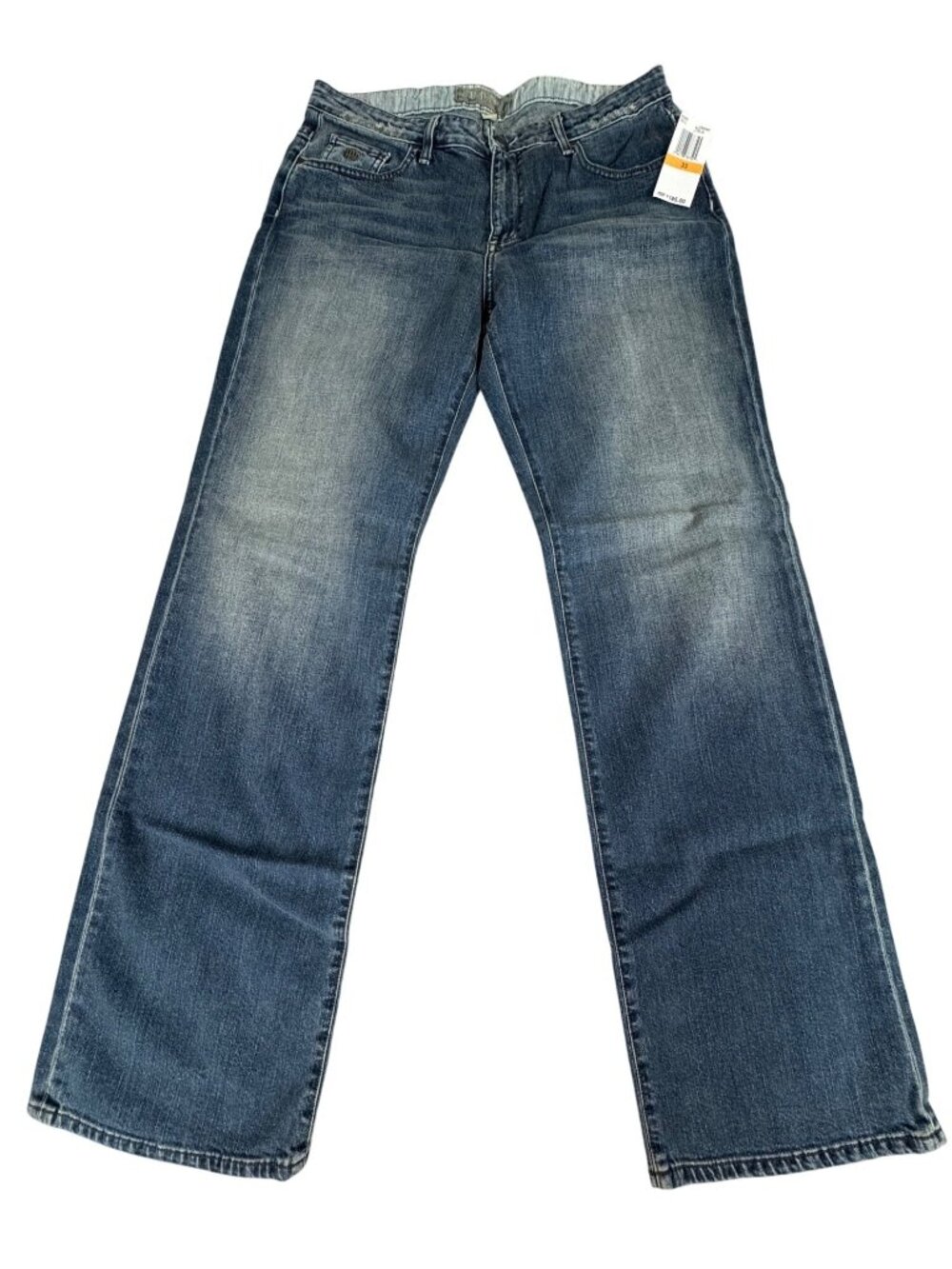 Paige Premium Denim Bronson Loose Fit Jeans Mens 33 Meridian Blue Office Casual